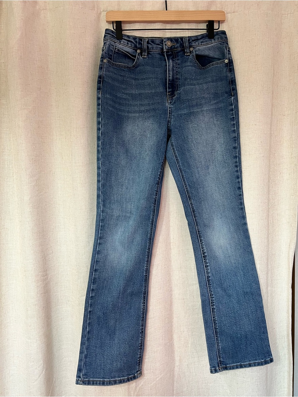 Oat New York Women's Blue Flare Jeans